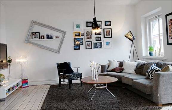Стилна декорация на апартамента от дизайнерите на ИКЕА