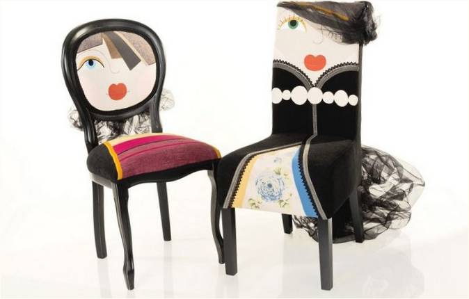 Чудесни столове от румънската художничка Ирина Неаксу