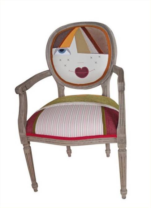 Очарователен стол от румънската художничка Ирина Неаксу